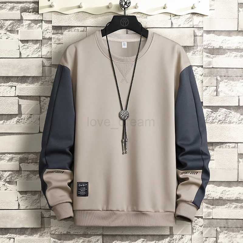 ashion Brand Hip Hop Men Hoodies 2023 Autumn Mens Sweatshirts New Casual Solid Pullover Street Wear Clothing Mens Harajuku TopsXJ240812