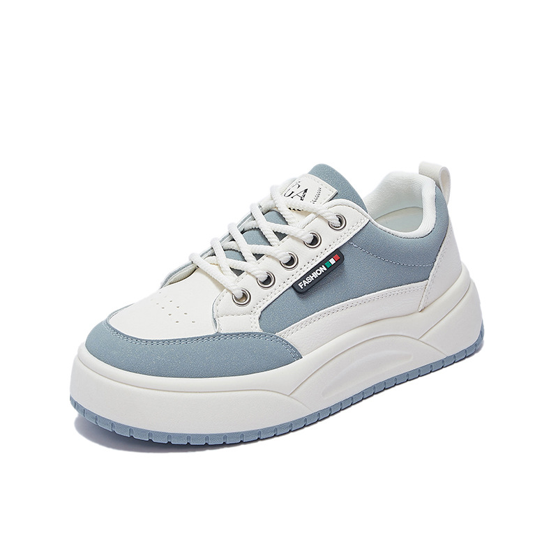 Women's running sports thick soled height increasing comfortable casual shoes
