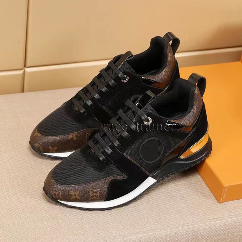 RUN AWAY Sneakers Designer Sneakers Fashion Casual Shoes Retro Splicing Sneaker Mesh Mixed Color Trainers Men Women Calf Leather Shoe 8.8 31