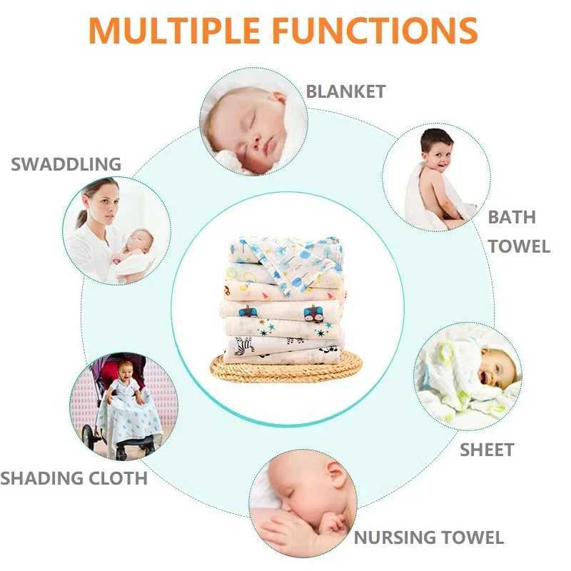 Baby blanket plain bed sheet baby bed sheet baby bath towel multifunctional design baby bag baby blanketW240810