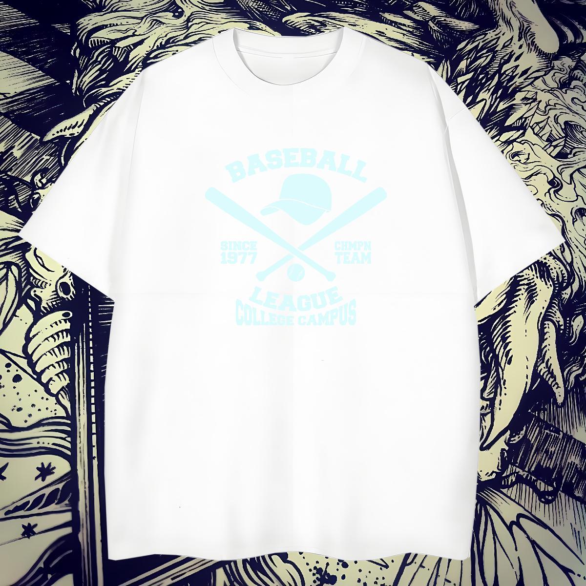Popular Tshirts Hip Hop 230g 100% Cotton Custom Printing Round Neck Short Sleeve letter T Shirts Men Classic Clothings