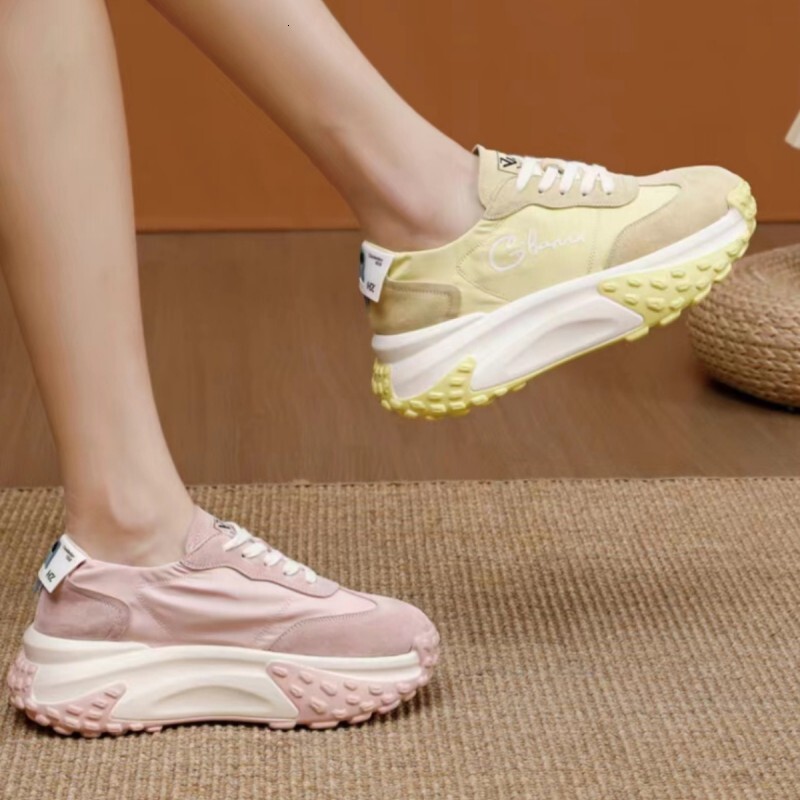 Ddmysports Internet Celebrity Dad For Women Summer New Mesh Breathable Thick Sole Versatile Casual Sports Shoes Ins Trend Outdoor Shoes