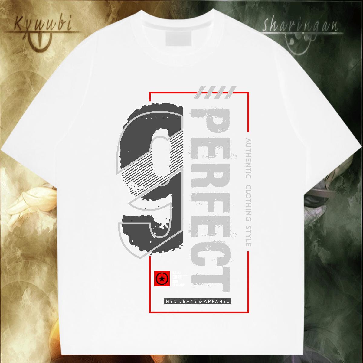 DIY Men T Shirts letter Wear 230g 100% Cotton High Street Hip Hop Comfortable Cartoon Print Short Sleeve O-Neck Tshirts