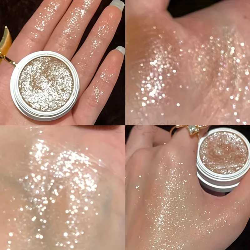 Shimmer Glitter Mashed Potatoes Highlighter Face and Body Whitening gel Natural Contour Makeup W240812