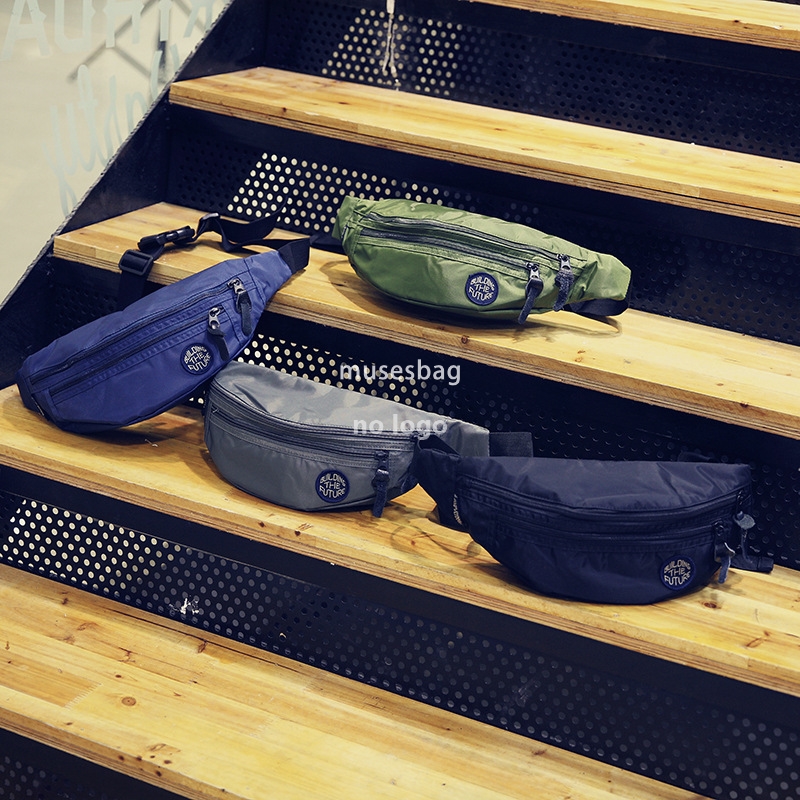 Korean casual chest bag men's shoulder bag Fashion crossbody bag waterproof waist pack sports riding bag outdoor dead flying bag