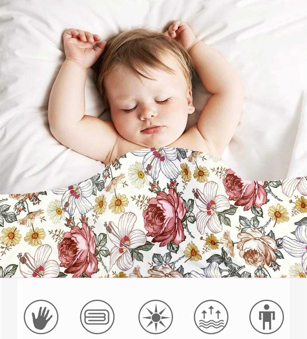 Baby blanket made of soft mint and double layered wool designed for boys girls toddlers and newbornsW240810