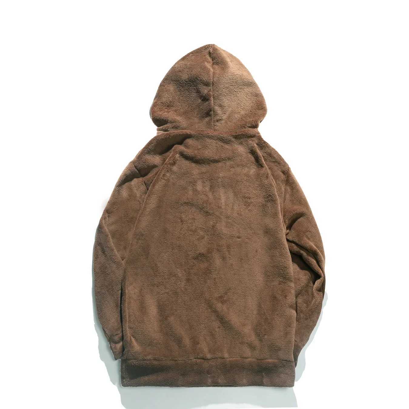 Mens plush hoodie mens breathable sweater plain sportswear for gym fitness running bodybuilding and training brand newXJ240812