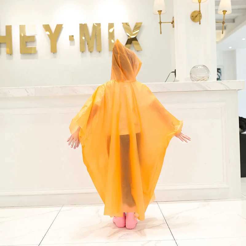 Raincoat Children Funny Cartoon Baby Kids Hot Rainwear Cute Waterproof Hot Children Raincoats Kids Funny Rain Coat Poncho Y240810