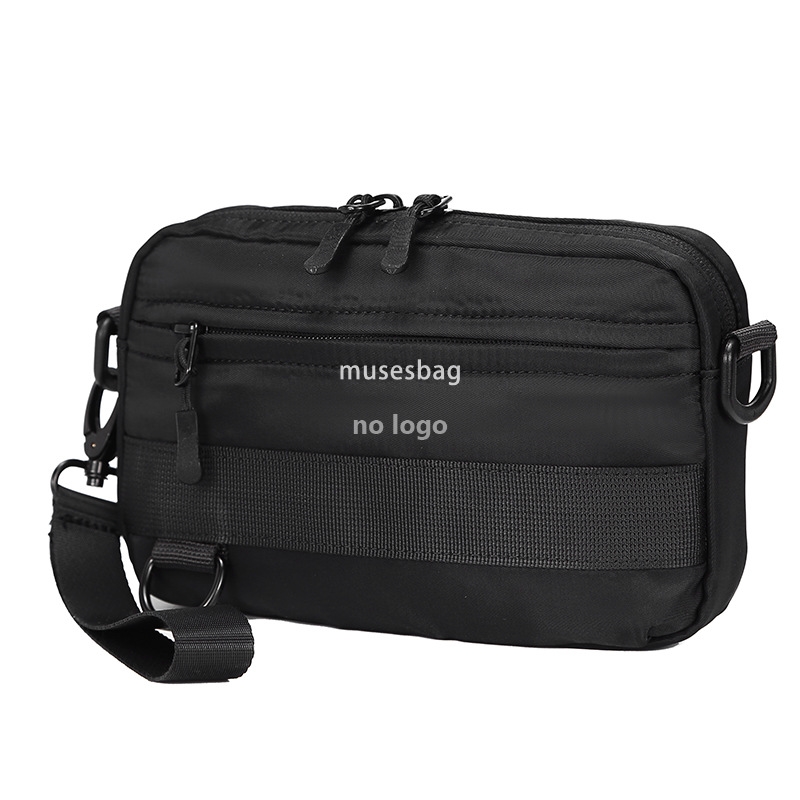 Crossbody bag Men's fashion brand casual all-in-one simple street fashion trend solid color small shoulder bag for women messenger bag
