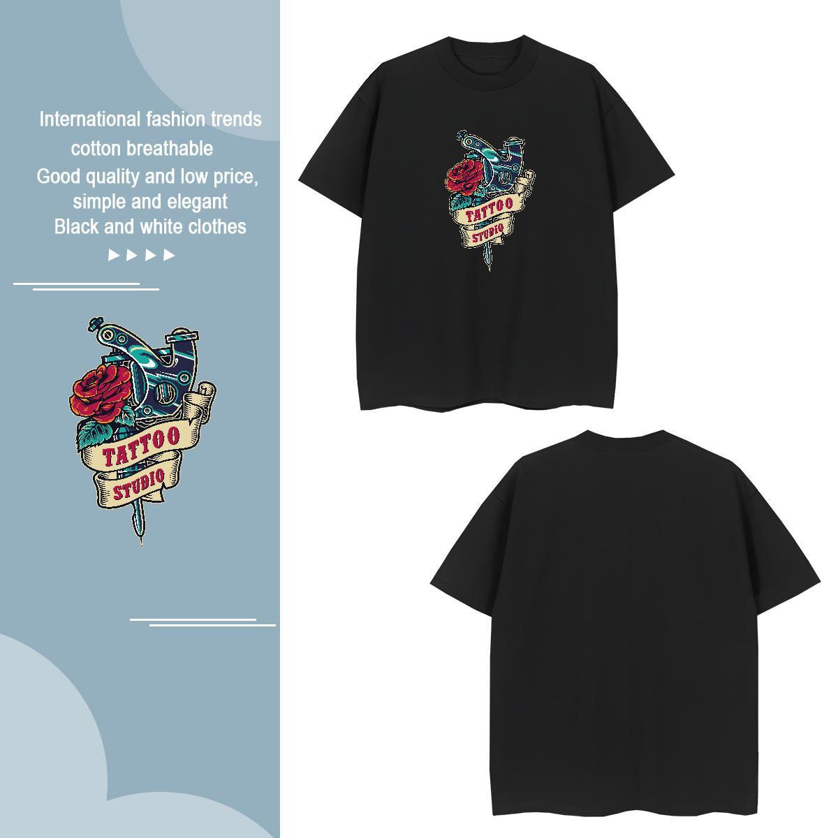 Cool Design Tshirt for Man Woman tool 230g 100% Cotton Spring Summer Crew Neck T-Shirts Oversized 3XL 4XL Factory Direct Clothings