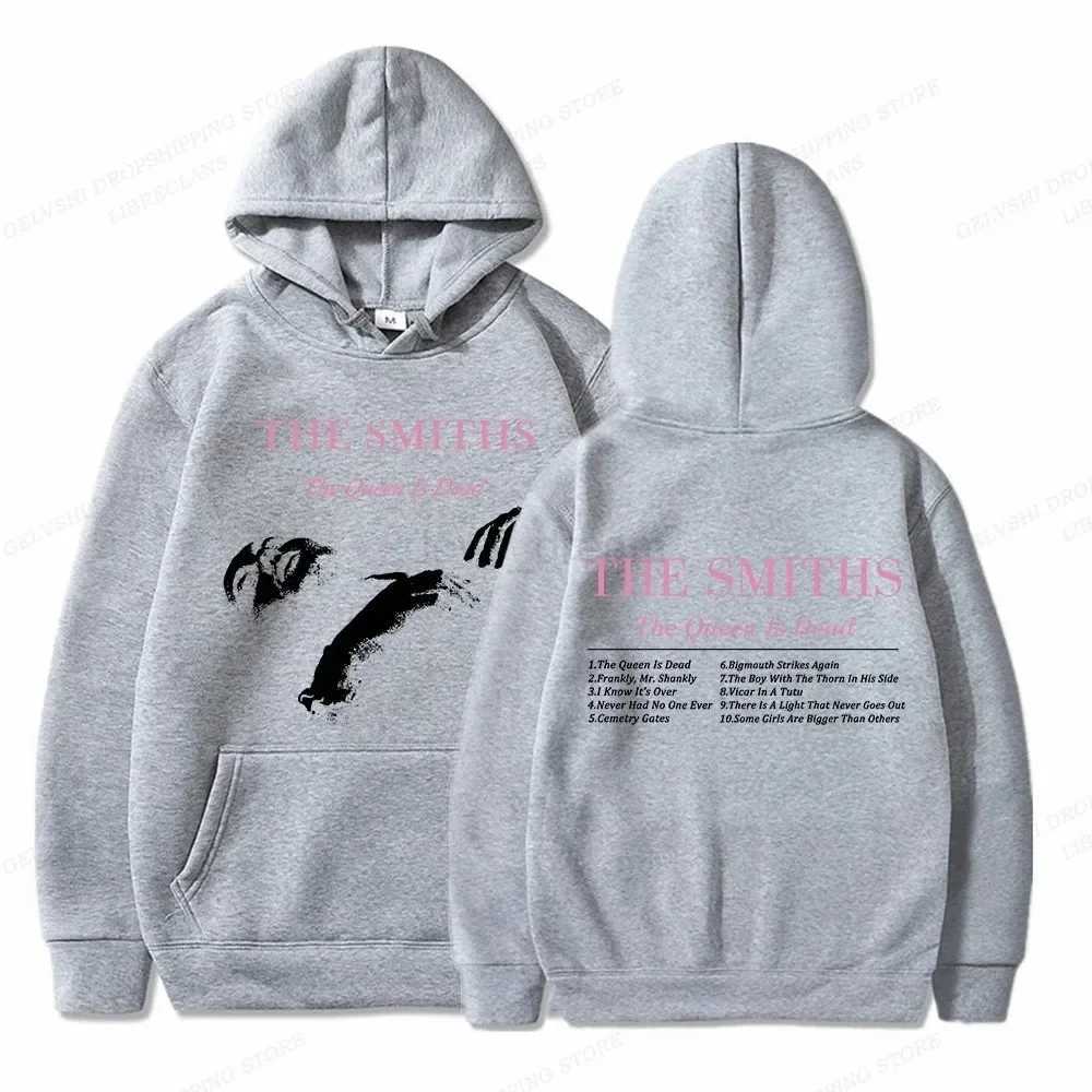 Men Fashion Hoodies Y2k Sweatshirts Women Sweats Rock Band Hoodies Boy Coats Sportwear Tracksuits Punk The Smiths HoodiesXJ240812