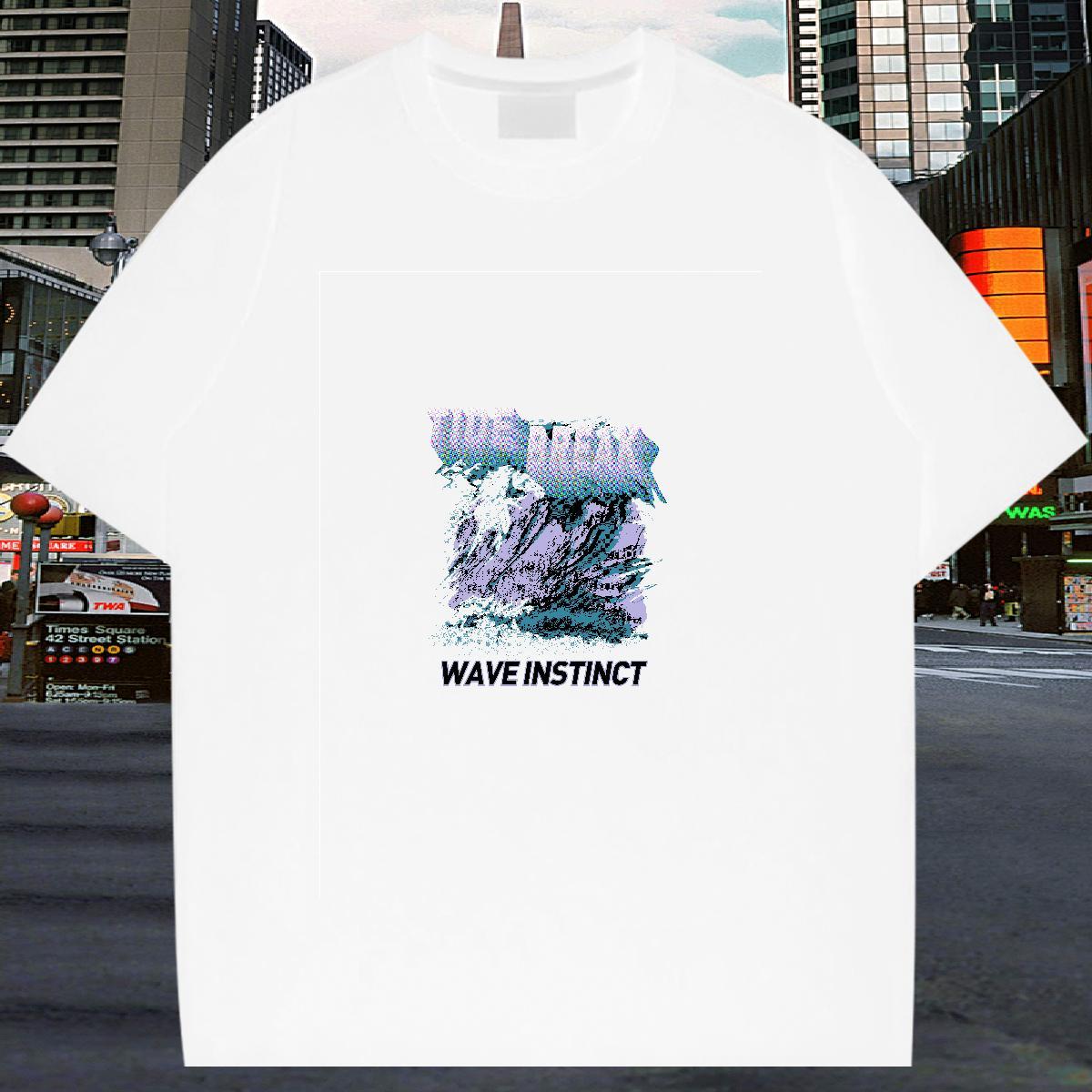 Designer Fashion T Shirts Men beach Tees 230g Pure Cotton Sports Casual Cool Design DIY Short Sleeve O-Neck Mens Tshirts