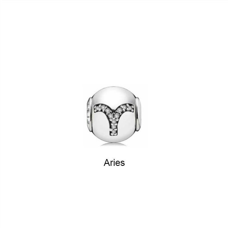 Silver Me Series Twee Constellation Beads Simple Versatile Bracelet Accessories Making Beautiful Women Men