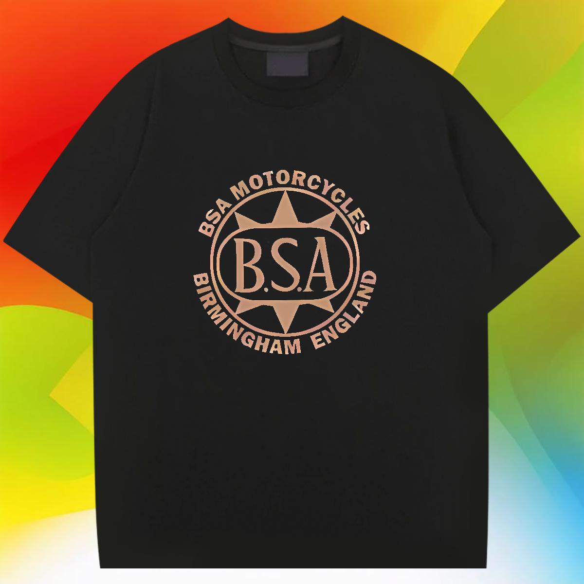Fashion New T shirt letter Tees 230g Pure Cotton Outdoor High Quality White Plus Size Short Sleeve O-Neck Men Tees