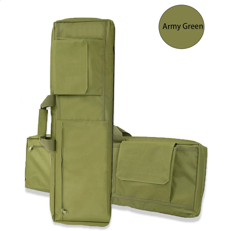 85CM100CM outdoor equipment tactical gun bag air shooting rifle hunting field shoulder with protective cotton 240810
