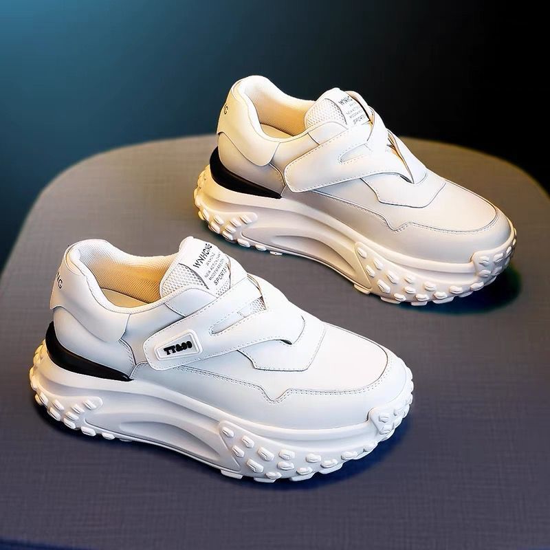 Ddmysports Spring New Korean Edition Little White Female Ins Student Street Photography Internet Red Board Shoes Thick Bottom Casual Outdoor