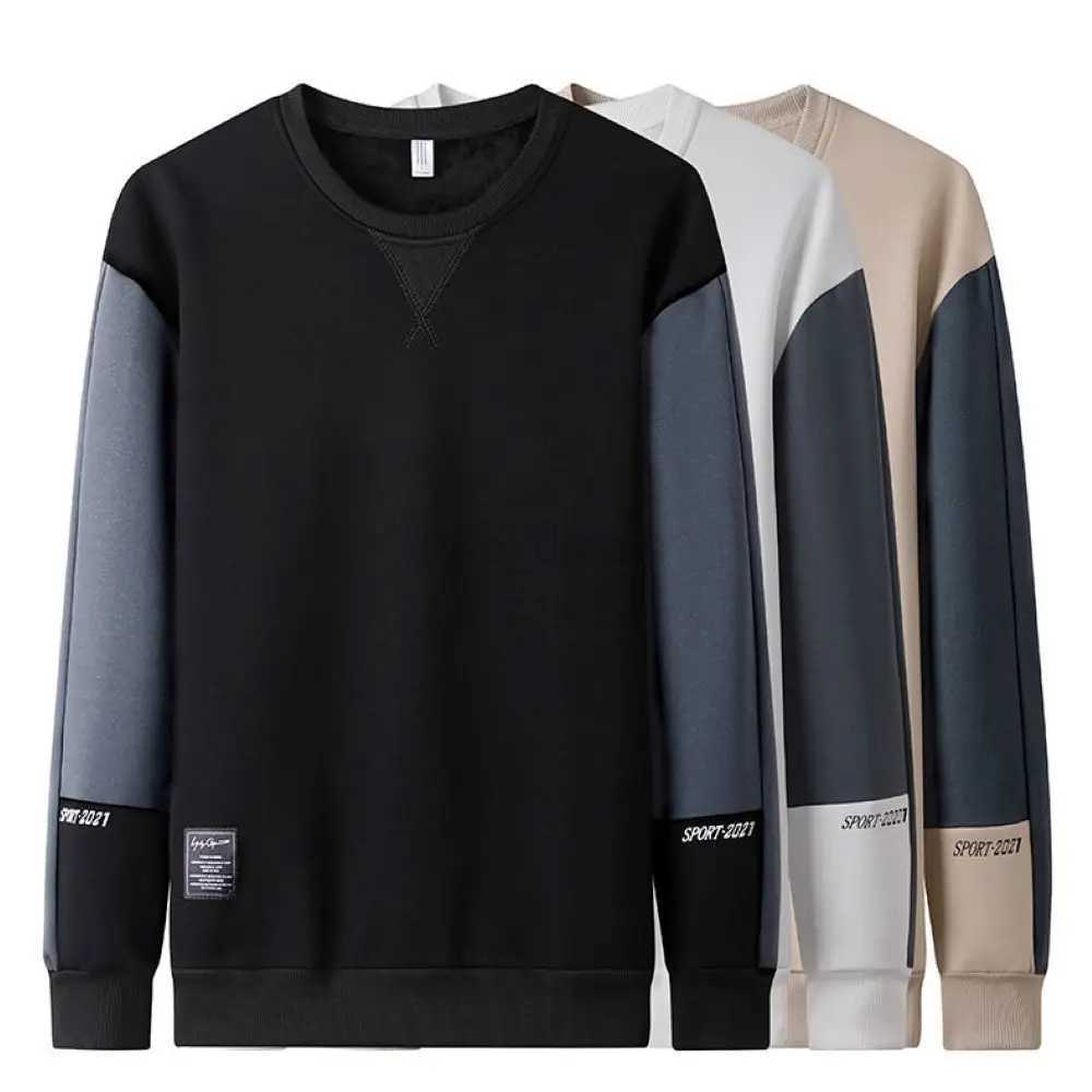 Sports Sweatshirt Men 2023 Spring and Autumn Round Collar Couple Loose Casual Hoodies Fashion Trend Sweatshirt Large Size M-5XLXJ240812