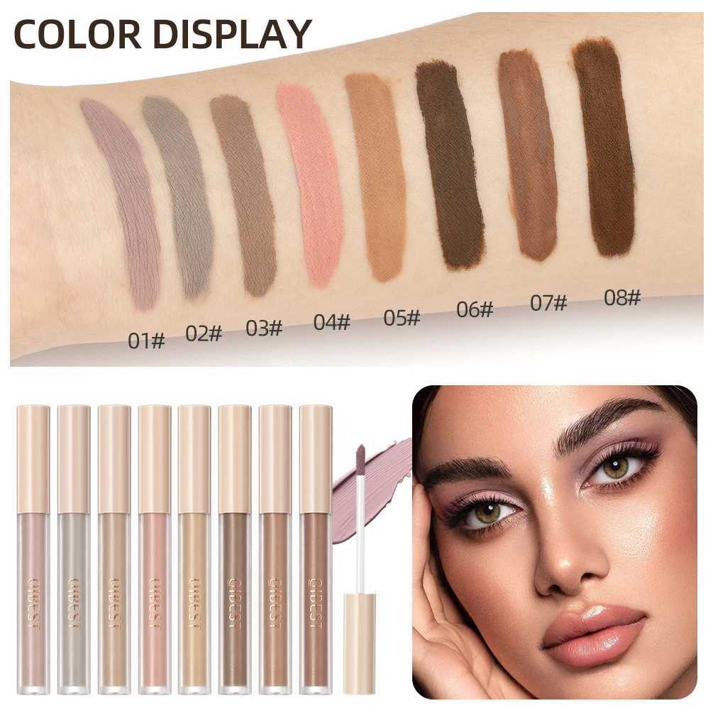 24 Colors Matte Liquid Eyeshadow Cream Nude Eye Makeup Long Lasting Eye Shdaow Stick Blush Purple Green Blue Red Contour ShadowCL240812