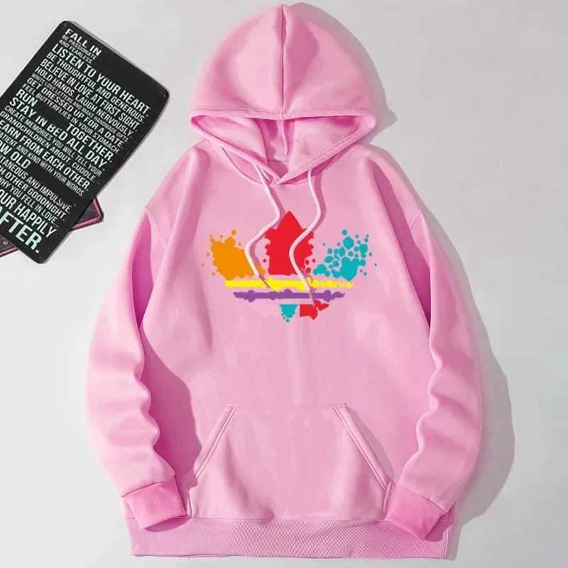 Mens sportswear Pullover black graphic printing daily sports holiday printing clothing hooded sweatshirt long sleevedW240724