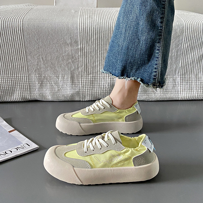 Ddmysports Summer New Breathable Little White Casual Board Umbrella Cloth Student Korean Versatile German Training Shoes Female BT Outdoor