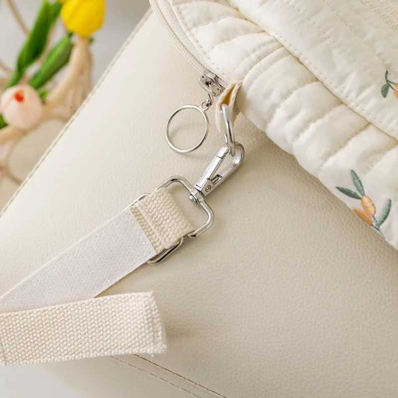Baby stroller new maternity bag cotton embroidery cartoon urine bag bear rabbit lightweight baby sleeping bag W240812