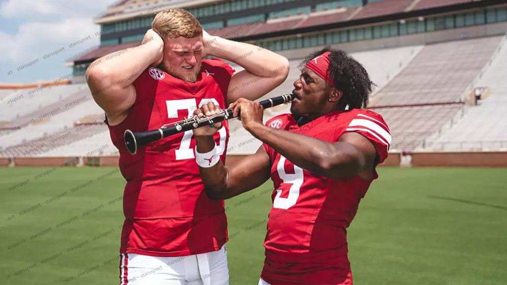 Hot Jackson Arnold Kyler Murray 2024 Oklahoma Sooners Football Jersey CeeDee Lamb Baker Mayfield Gavin Sawchuk Nic Anderson Jayden Gibson Andrel Antho