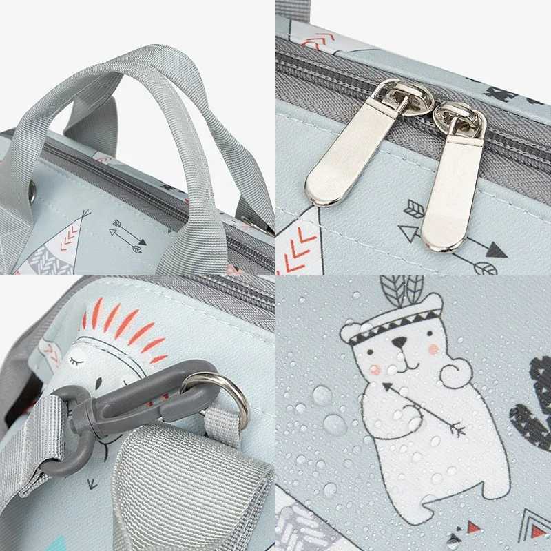 New baby sleeping bag diaper pregnant woman travel bag handbag newborn baby supplies diaper replacement womens bag lost bag W240812