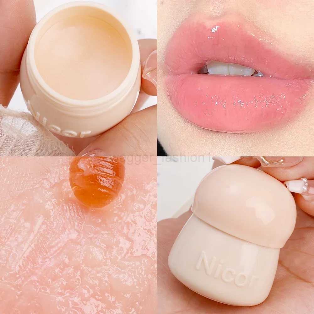 Cute Honey Lip Balm Masks Long Lasting Moisturizing Reduce Fine Lines Unisex Lip Balm Set Fade Lip Line Lip Oil Korean Lip CareXJ240812