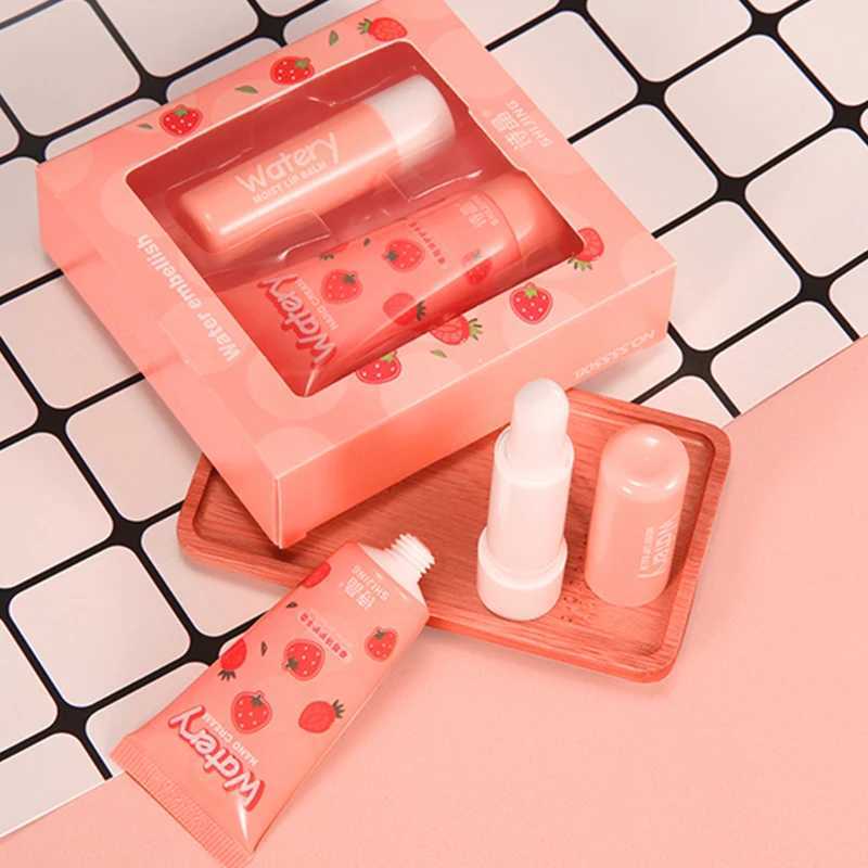 Moisturizing Hand Cream Moisturizing lipstick Set Portable W240810