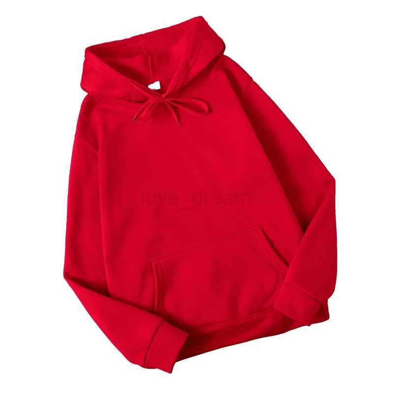 Fashion casual mens hoodie casual hoodie pullover mens top solid color hooded sweatshirt for menXJ240812