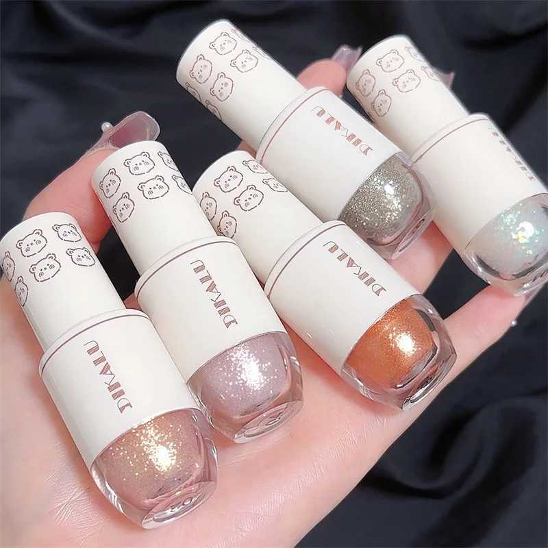 Liquid Eyeshadows High Quality Professional Cosmetics Cute Korean Makeup Glitter Eyeshadow Womens Cheap Very Cosmetics Hot SaleCL240812