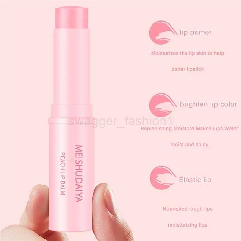 Peach Lip Balm Colorless Long-lasting Moisturizing Lipstick Temperature Change Color Lipgloss Anti-drying Hydration Lip CareXJ240812