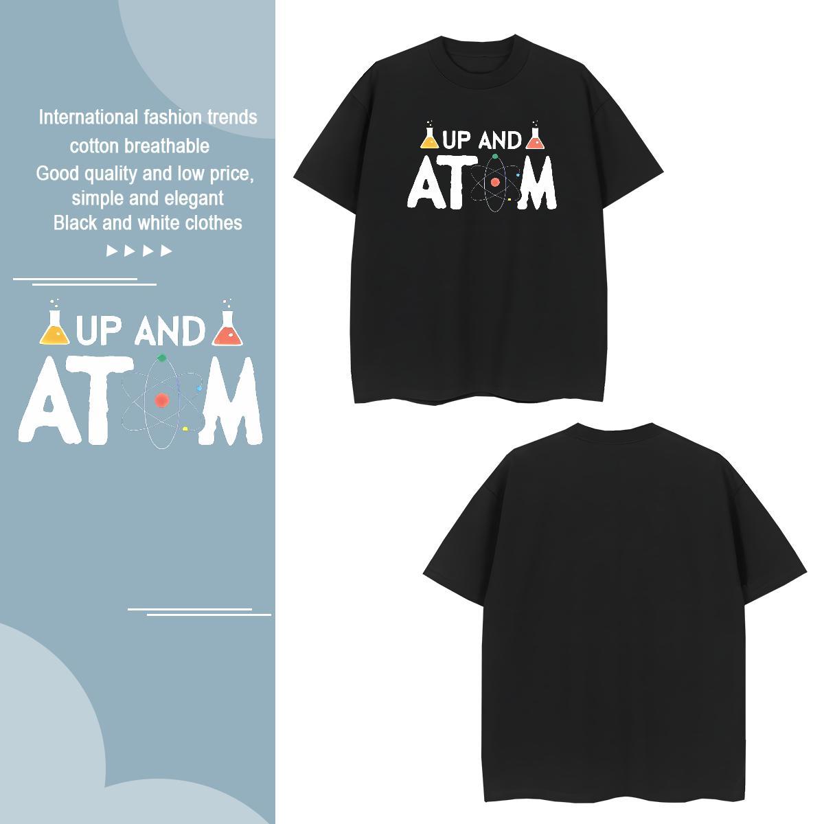 Cool Design Men Clothes T-Shirt letter 100% Cotton 230g High Street Hip Hop Pure Cotton T-Shirts DIY Fashion Design Top Tees
