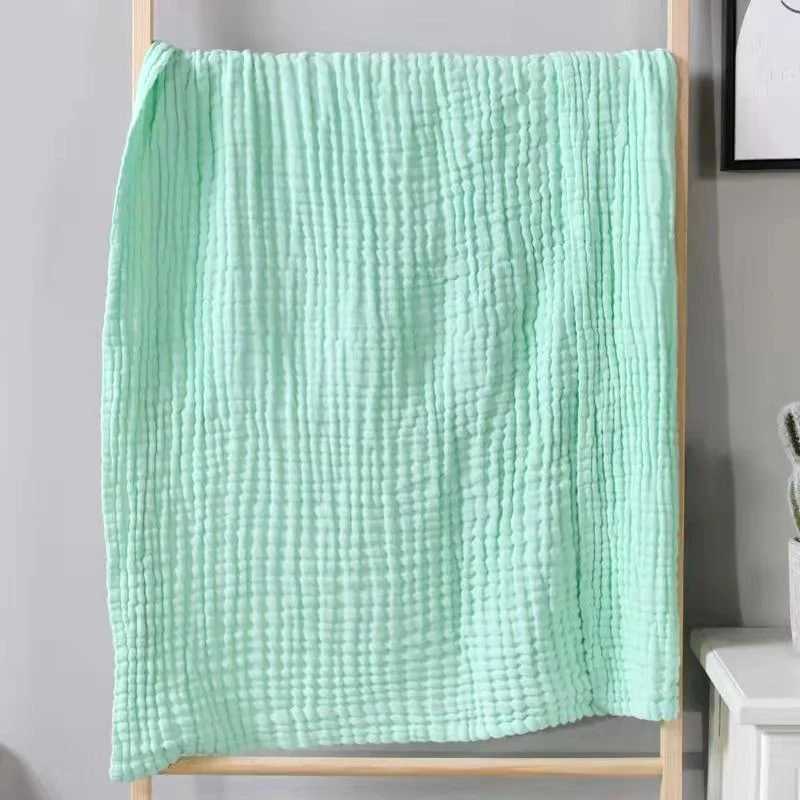 Baby cotton blanket plain weave newborn bag children boys girls bedding towels cotton cart cover baby cottonW240810