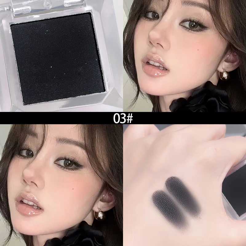 Monochrome Matte Highlighter Eyeshadow High Gloss Fine Powder White Black Eye Shadow Lying Silkworm Natural Brightening Contour W250722