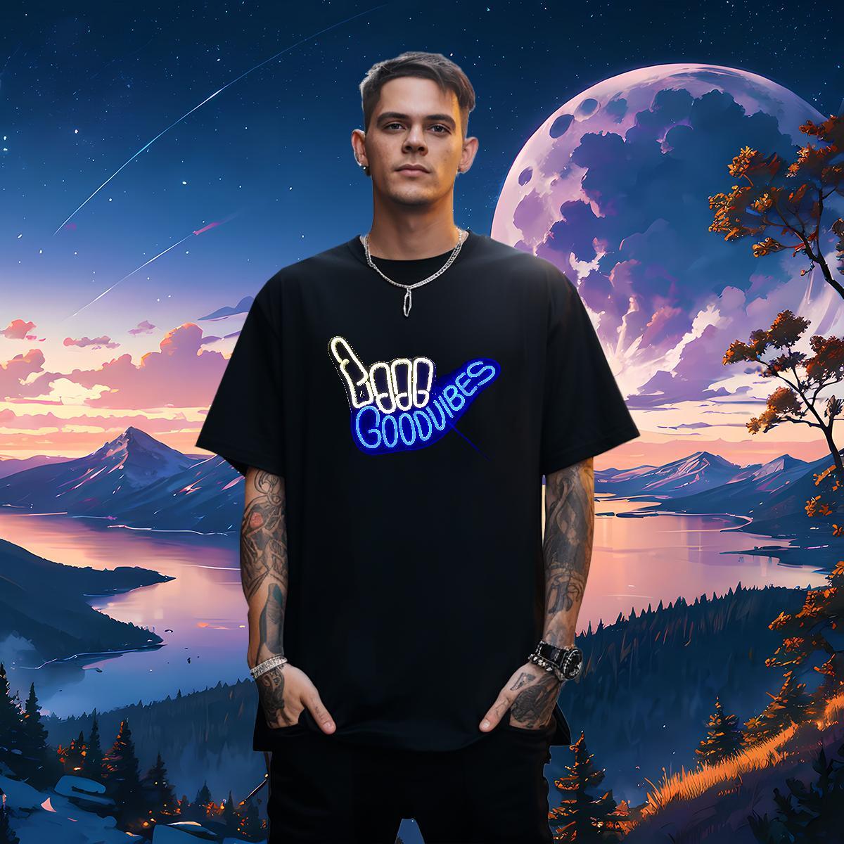 Cool Mens Tshirts hand 230g 100% Cotton Daily Outfit Breathable Short Sleeve Men T Shirts DIY Printed Designer Fashion Tops