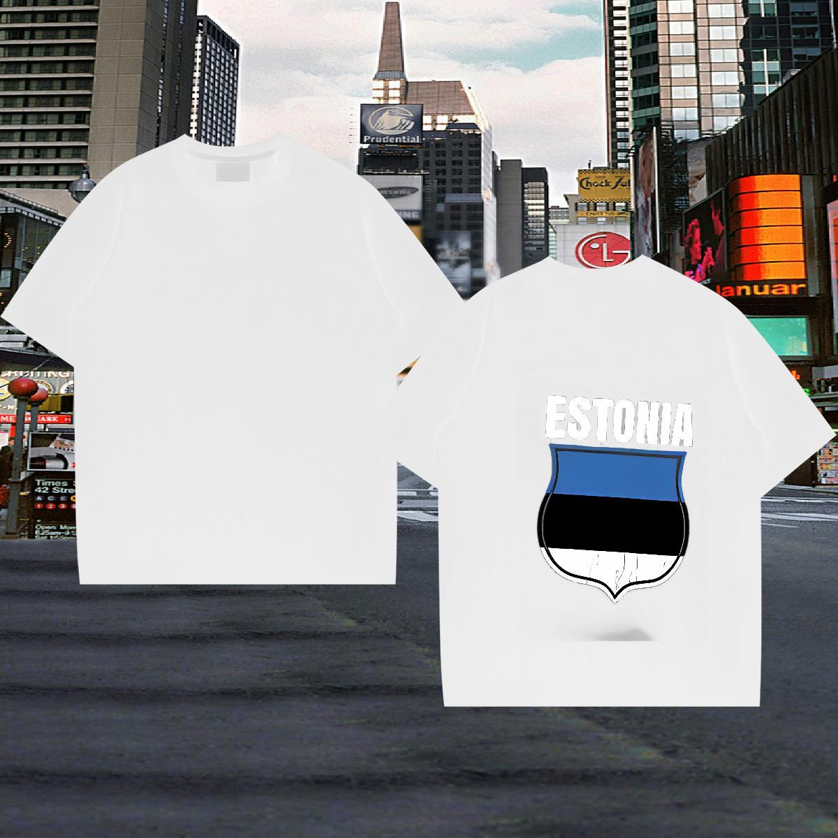 Factory Direct Men T Shirts letter Wear 100% Cotton 230g Hip Hop Popular DIY Printed Pure Cotton Men Clothes T-Shirt