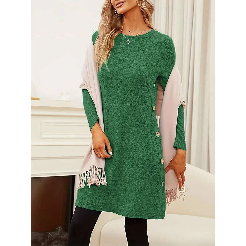 Womens Knitted Sleeve Tiktok Temu Solid Color Long Dress Chiffon Floral Dress Fishtail Dress Sexy Bifurcated Novelty Pregnant Womens Dress Silk Dress