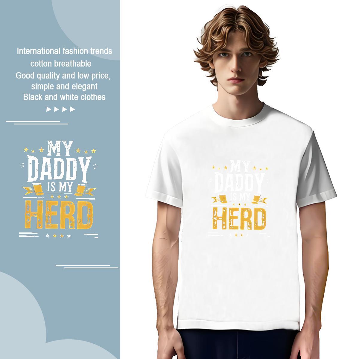 DIY 230g Cotton Mens T Shirts letter Hip Hop Street Couples T Shirts Wear Short Sleeve O-Neck Classic Oversized 4XL