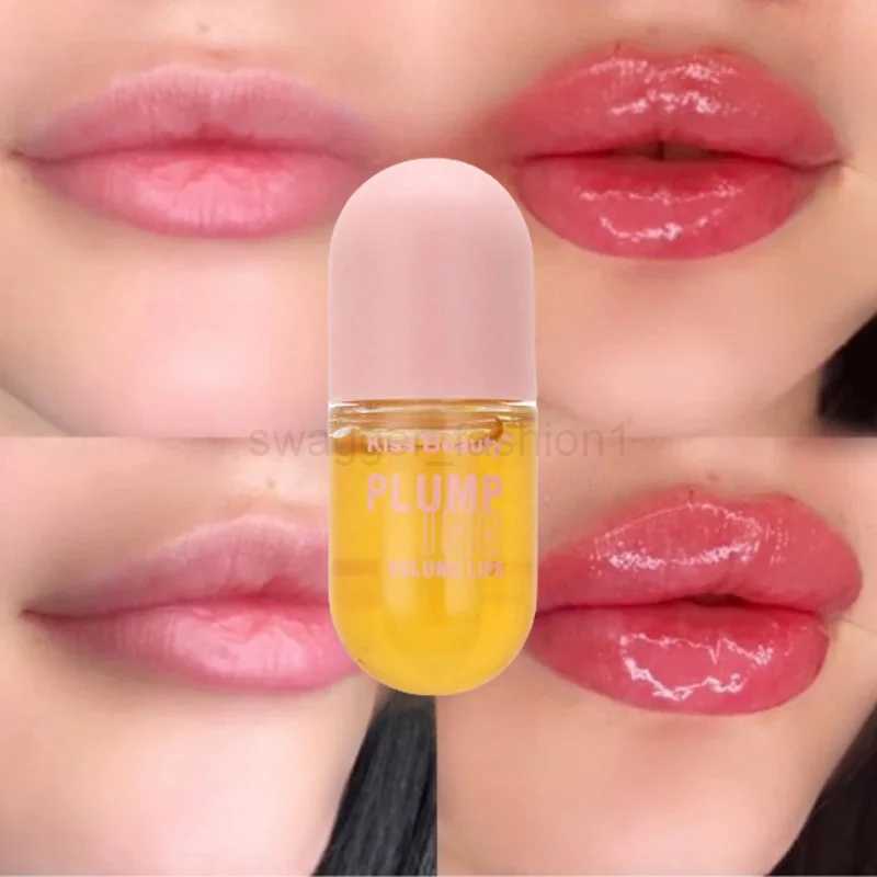 Long Lasting Lip Plumper Oil Instant Lip Sleeping Mask Lip Serum Collagen Lips Volume Increases Lip Oil Gloss Sexy Cosmetic NewXJ240812