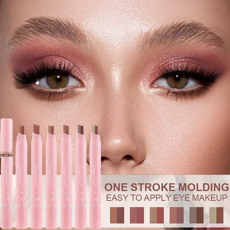 2 Colors Brightening Flash Highlighter Eyeshadow Stick Pearl Eyeliner Pencil Eyes Head Waterproof Lying Silkworm Pen CosmeticCL240812