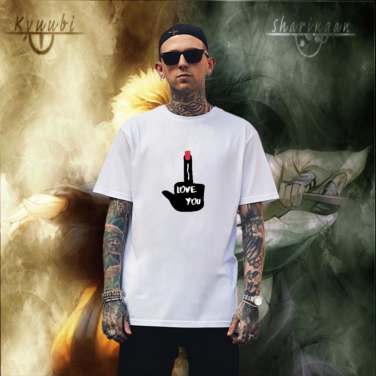 Fashion 230g Pure Cotton T Shirts Men Hip Hop Street Tshirt for Man Woman Tshirts Breathable Short Sleeve Designer Custom Printed