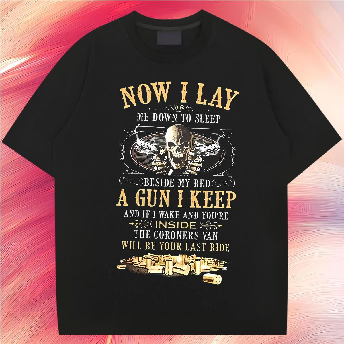 Fashion Casual T-Shirts for Men skull Wear 100% Cotton 230g Street Casual Comfortable DIY Printed Short Sleeve Soft Couples T Shirts
