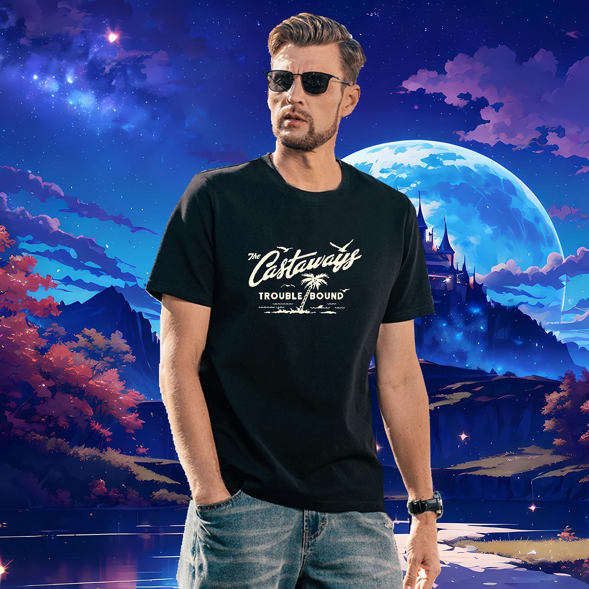 Comfortable Tshirts tree 230g Pure Cotton Hip Hop Breathable Soft Man T Shirts White Plus Size Designer Tops Tees