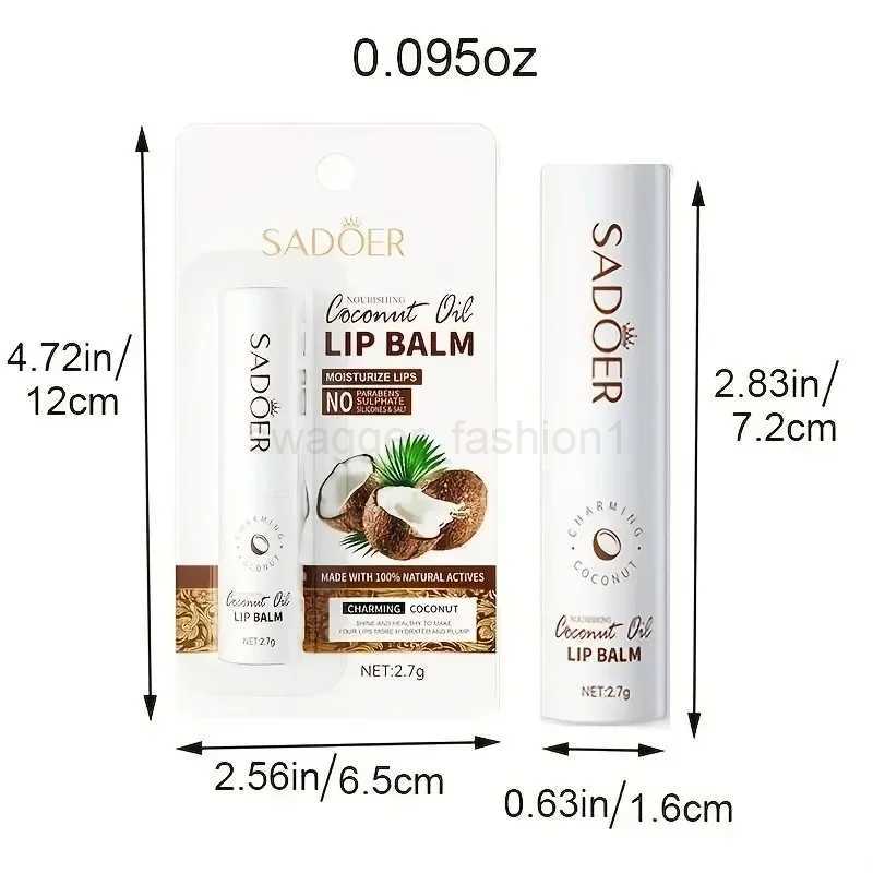 Coconut Lip Balm - Lasting Nourishment and Moisture for Men and Women - Daily Care Lip BalmXJ240812