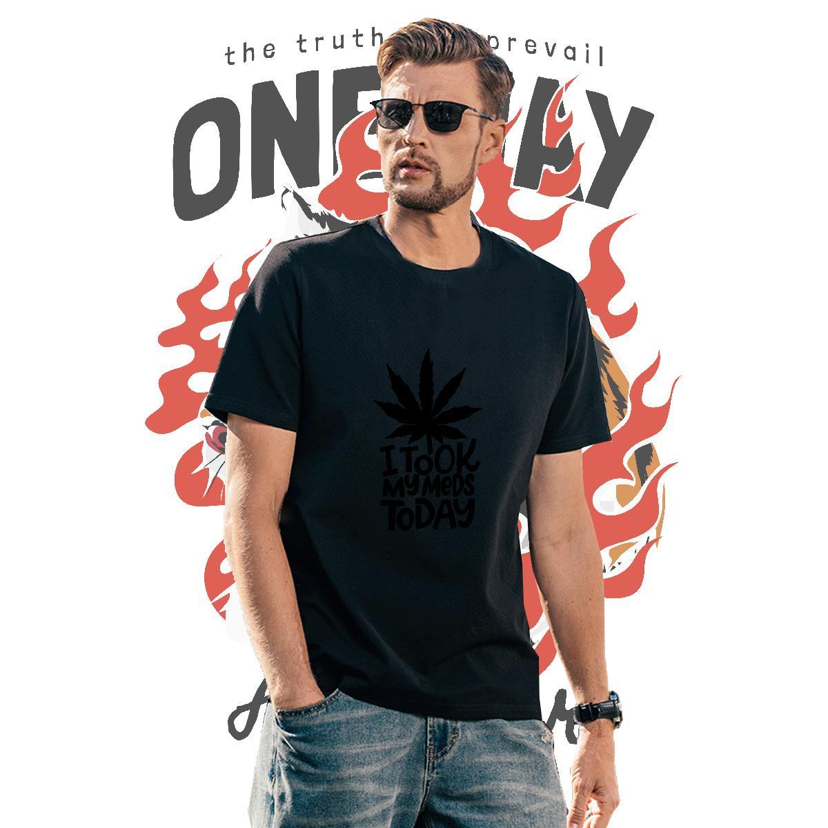 Free Shipping Tshirt for Man Woman letter 230g 100% Cotton Street Casual Short Sleeve Soft T shirt Customized Print Wholesale Tops