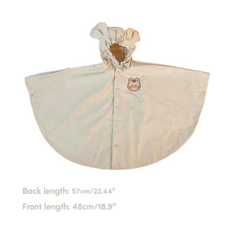 Raincoats Waterproof for Kids Rain Coat Cover Raingear Baby Poncho Trench Girls Boys R7UB Y240810