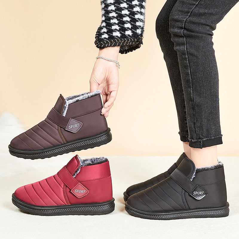 Ddmysports Snow Winter New Tiktok Live Broadcast Warm Short Boots Students Flocked Thick Cotton Shoes Outdoor Shoes