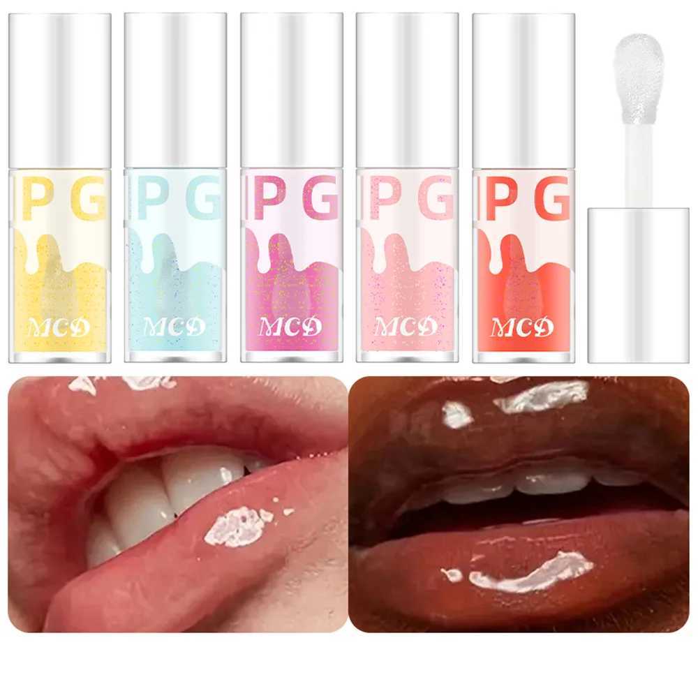 Lip moisturizing oil lip care oil lip coloring lip care lip stickiness non stick large brush lip fullness lip gloss coloring W240810