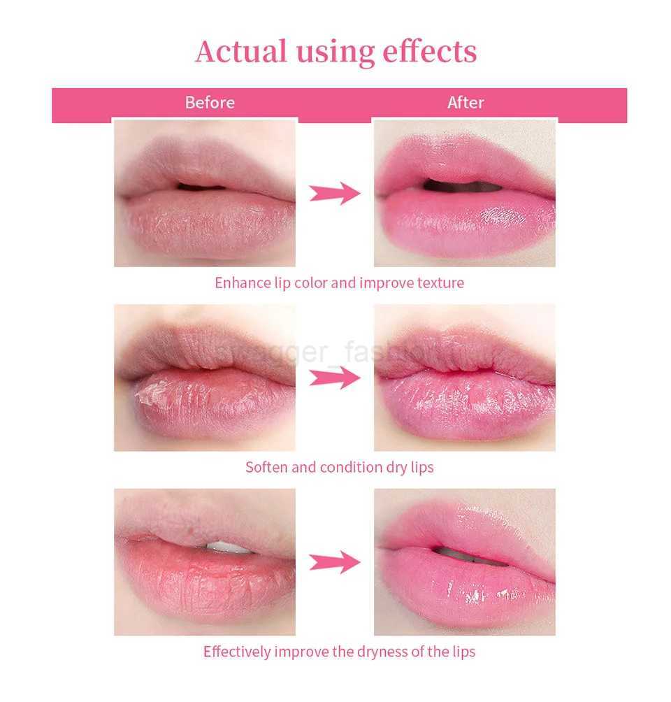 Lip Gloss Oil Fast Lightening Pink Lips Bleaching Permanent Pinkish Lip Balm Moisturizing Lipstick Female Makeup Korean CosmeticXJ240812